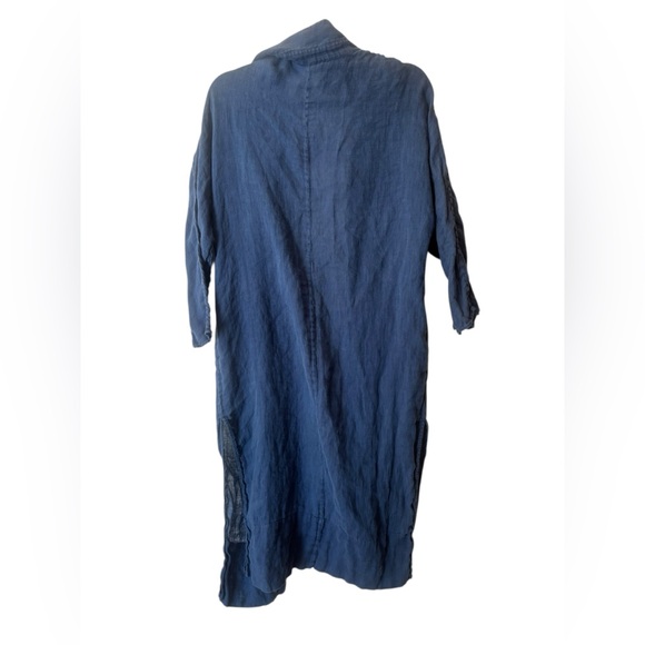 Massimo Dutti linen Shirt Dress Small - Picture 4 of 15